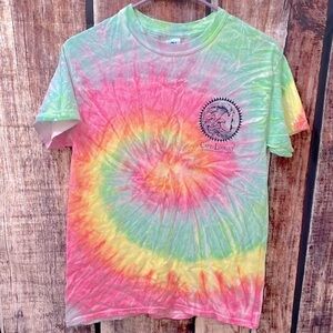 🤑5/$25🤑 Tie Dye Cape Lookout North Carolina Tee